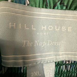 Hill House Home 2xl Emerald Space Floral Ellie Nap Dress GUC